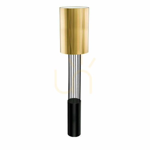 Skontrolujte Podlahová lampa Antigo IHI čierna/mosadzná 189 cm LED E27 9474