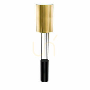 Podlahová lampa Antigo IHI čierna/mosadzná 189 cm LED E27 9474 small 0