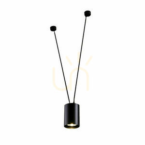 Závesné svietidlo Antigo VIWIN 1 čierne 100 cm oceľ LED ES111 9020 small 0