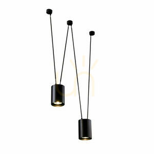 Závesné svietidlo Antigo VIWIN 2 čierne 200 cm LED ES111 9021 small 0