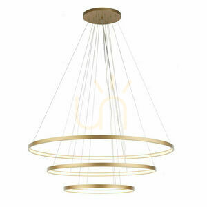 Závesné svietidlo Antigo Agari Multi 3 zlaté LED 117 cm 3000K 6 svetiel 5420 small 0