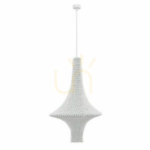 Závesné svietidlo Antigo Alda M biele 42 cm E27 5115 small 0