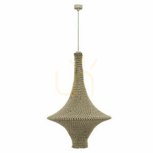 Závesné svietidlo Antigo Alda L béžové 50 cm E27 5119 small 0