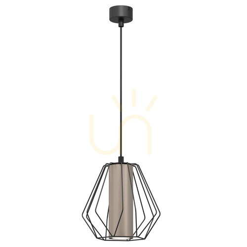 Skontrolujte Závesné svietidlo Antigo Alkaza 5023 čierno-platinové 1x GU10 LED 59 cm