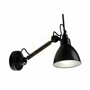 Nástenné svietidlo Antigo Daisen K1 čierne E27 LED 4481 small 0