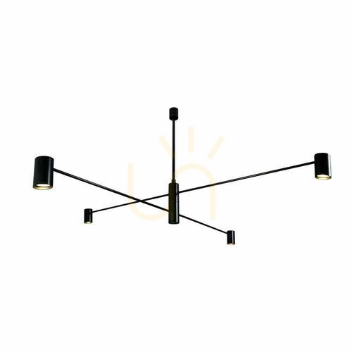 Skontrolujte Závesné svietidlo Antigo Dakata 4 čierne 5636 LED MR11