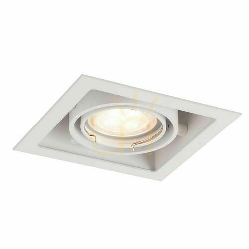 Skontrolujte Zapustené svietidlo Antigo Ebino biele GU10 12x12 cm 7314