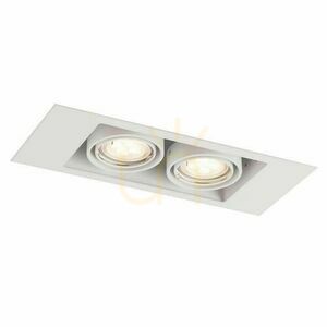 Zapustené svietidlo Antigo Ebino 2 biele GU10 7316 small 0