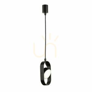 Závesné svietidlo Antigo Furoku 1 LED čierne 123 cm 7936 small 0