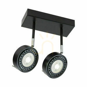 Reflektor Antigo Fussa 2 čierny LED ES111 2219 small 0