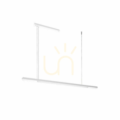 Skontrolujte Závesné svietidlo Antigo Hakoda biele LED 130 cm 4000K 8657