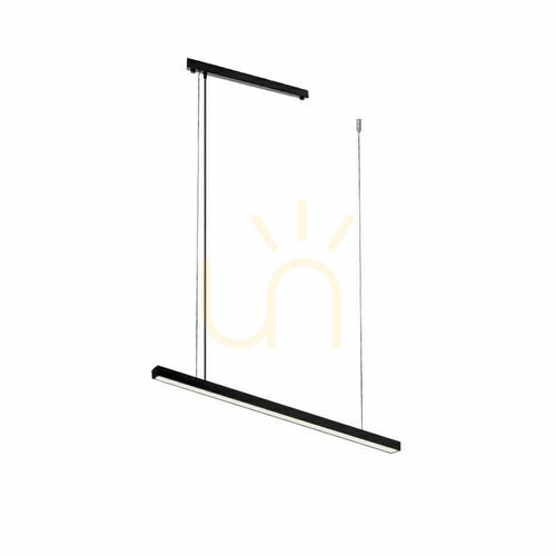 Skontrolujte Závesné svietidlo Antigo Hiate Line LED čierne 90 cm 3000K 1844