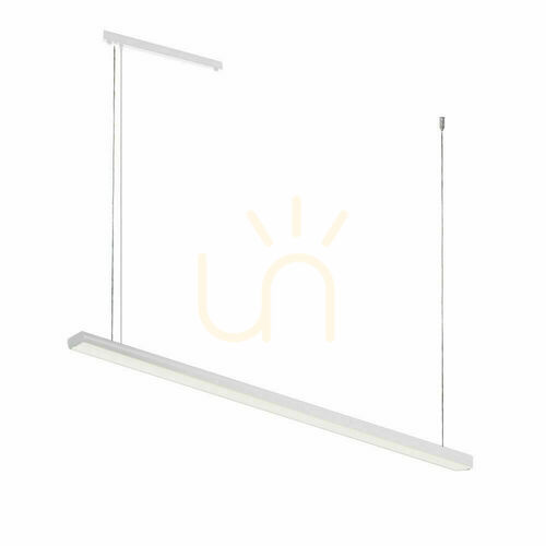 Skontrolujte Závesné svietidlo Antigo Hiate Line biele LED 150 cm 2 body 1855