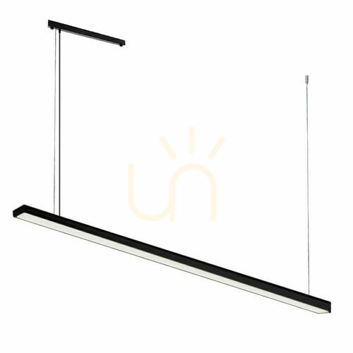 Skontrolujte Prívesné svietidlo Antigo Hiate Line čierne LED 180 cm 3000K 2-bodové