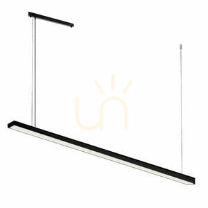 Závesné svietidlo Antigo Hiate Line LED čierne 180 cm 1858 small 0
