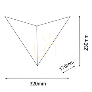 Nástenné svietidlo Antigo Hino 2 čierne G9 LED 32 cm oceľ 4038 small 1