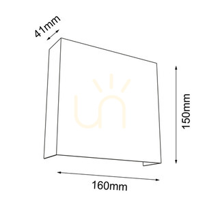 Nástenné svietidlo Antigo Kitami 1 čierne G9 16 cm 4410 small 1