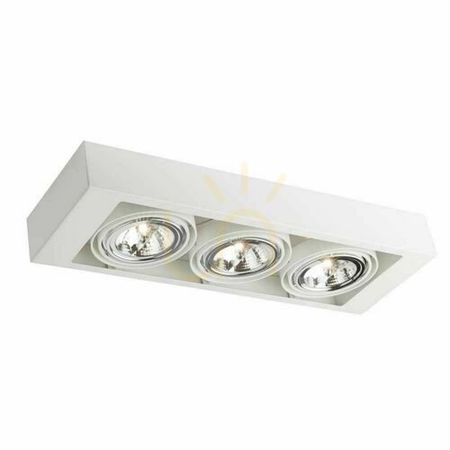 Skontrolujte Stropné svietidlo Antigo Koga 3 biele LED ES111 55 cm 7127