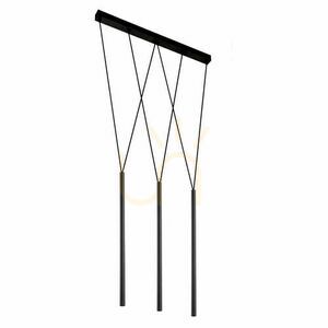 Prívesné svetlo Antigo Miaki 3 čierne LED G9 70 cm 7946 small 0