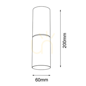 Nástenné svietidlo Antigo Nemuro 4409 čierne G9 20 cm small 1