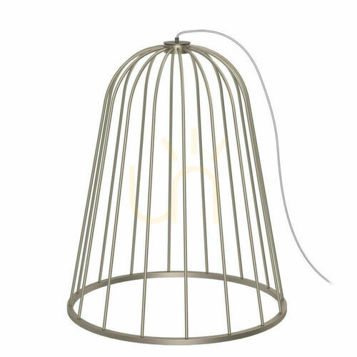 Skontrolujte Podlahová lampa Antigo no. moon O F Platinum matná 93 cm LED GX53 oceľ