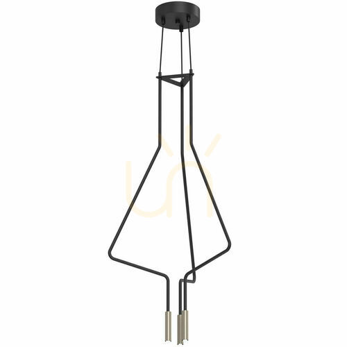 Skontrolujte Závesné svietidlo Antigo No. Vi 3 čierne 44 cm LED G9 oceľ 5140