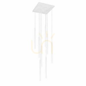 Závesné svietidlo Antigo Yabu 8 biele 7577 LED MR11 40 cm small 0