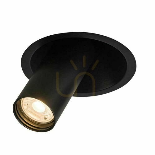 Skontrolujte Zapustené svietidlo Antigo Yakumo 2 7806 čierne GU10 LED