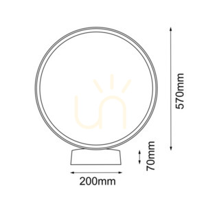 Vonkajšie stojace svietidlo Antigo Abira 57 antracit 3000K LED 9912 small 1