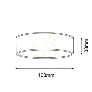 Plafón Antigo Tottori IL čierny IP44 LED 4000K 10 cm 8575 small 1