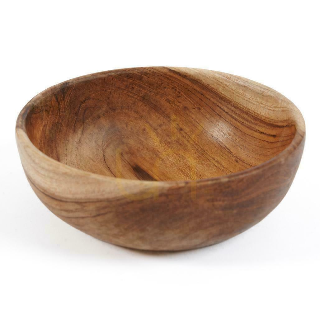 Bol gustări BAZAR BIZAR lemn de tec natural Teak Root Collection S