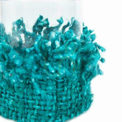 Skontrolujte Svietnik BAZAR BIZAR Oh My Gee Aqua bavlnený M 11 cm