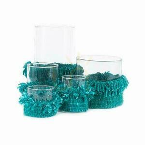 Svietnik BAZAR BIZAR Oh My Gee Aqua bavlnený M 11 cm small 5