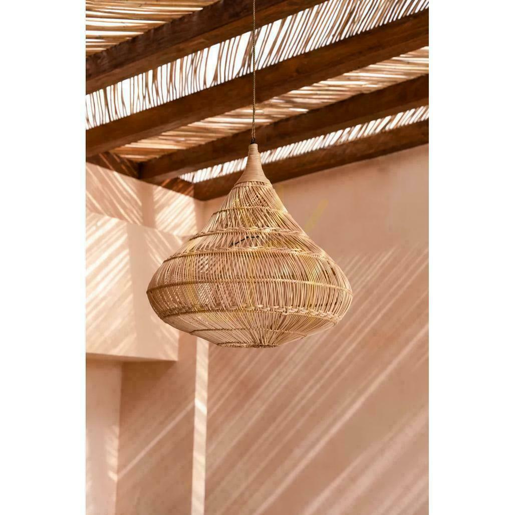 vyhliadka Prívesné svetlo BAZAR BIZAR ratan prírodné 107 cm Pendant Lamps L Prívesné svetlo BAZAR BIZAR ratan prírodné 107 cm Pendant Lamps L