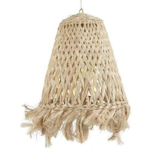 Skontrolujte Prívesné svetlo BAZAR BIZAR Grass Collection Abaca Jelly Fish prírodné L