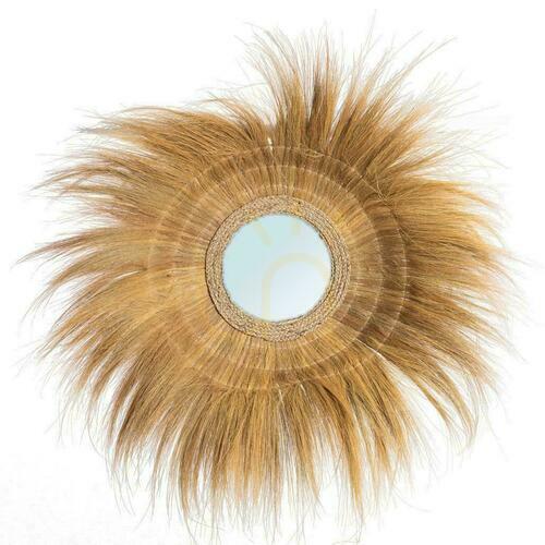 Skontrolujte Zrkadlo BAZAR BIZAR Mirrors prírodné tráva 90 cm x 22 cm