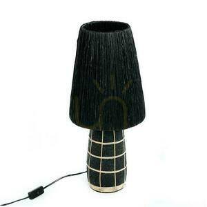 Stolová lampa BAZAR BIZAR Naxos čierna prírodná terakota tráva 4 Stolová lampa BAZAR BIZAR Naxos čierna prírodná terakota tráva small 4