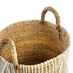 Rovné šité košíky Macrame - stredné small 4