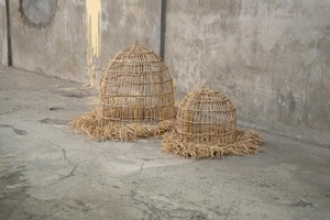 Prívesné svetlo BAZAR BIZAR Casita Natural L Grass Collection Mendong tráva small 1