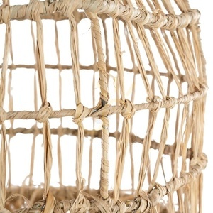Závesné tienidlo BAZAR BIZAR Casita S z trávy mendong, prírodné 40 × 65 cm small 3