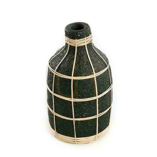 Skontrolujte Váza BAZAR BIZAR Whoopy Terracotta Collection čierna prírodná L