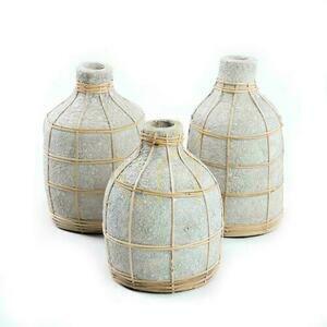 Váza BAZAR BIZAR Whoopy Terracotta Collection prírodná betónová L small 4