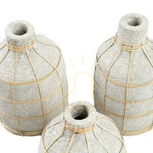 Váza BAZAR BIZAR Whoopy Terracotta Collection prírodná betónová L small 5