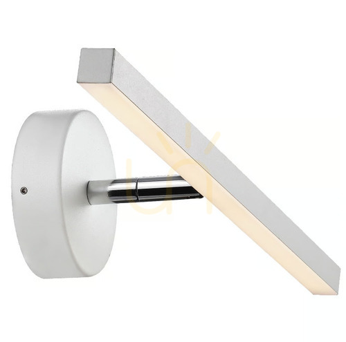 Skontrolujte Kúpeľňové nástenné svietidlo IP S13 40 LED 6,2 W 3000 K 340 lm IP44, biele, otočné 310°, Nordlux