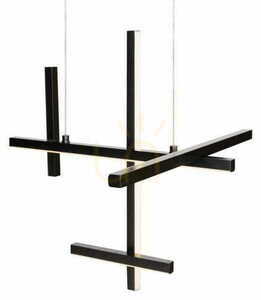 Závesné svietidlo Max Light Soho P0546 grafit LED 25 W 90 cm small 1