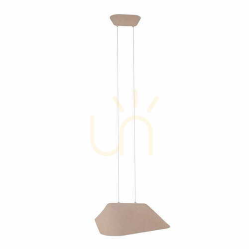 Skontrolujte Závesné svietidlo Max Light CARBON P0568 krémovo-sivé plstené LED 8 W 3000 K 55 × 50 cm