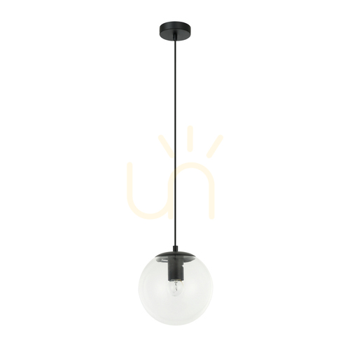 Skontrolujte Závesná lampa Italux Sarpo čierna E27 sklo 1x40W PND-58867-1S-BK