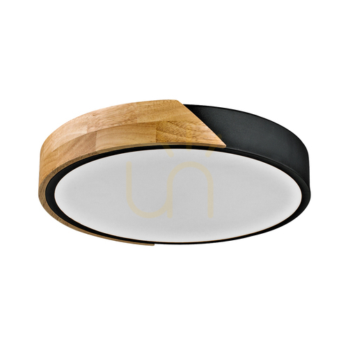 Skontrolujte Svietidlo na povrchovú montáž Italux Nastro LED drevo biele 24W PLF-13186-BK-WO