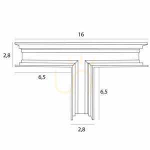 T konektor Max Light MAX MT0015 čierny pre magnetický koľajnicový systém small 1