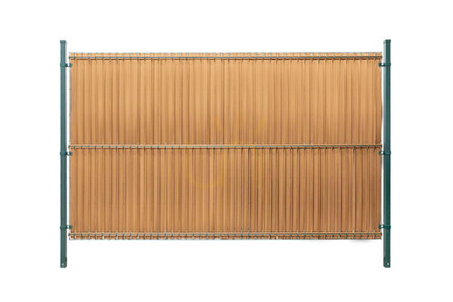 Skontrolujte Plotové lišty vertikálne široké 173x250cm RD08 Sada slamy